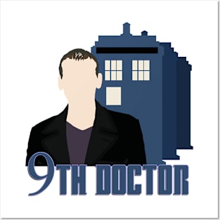 9th Doctor Posters and Art